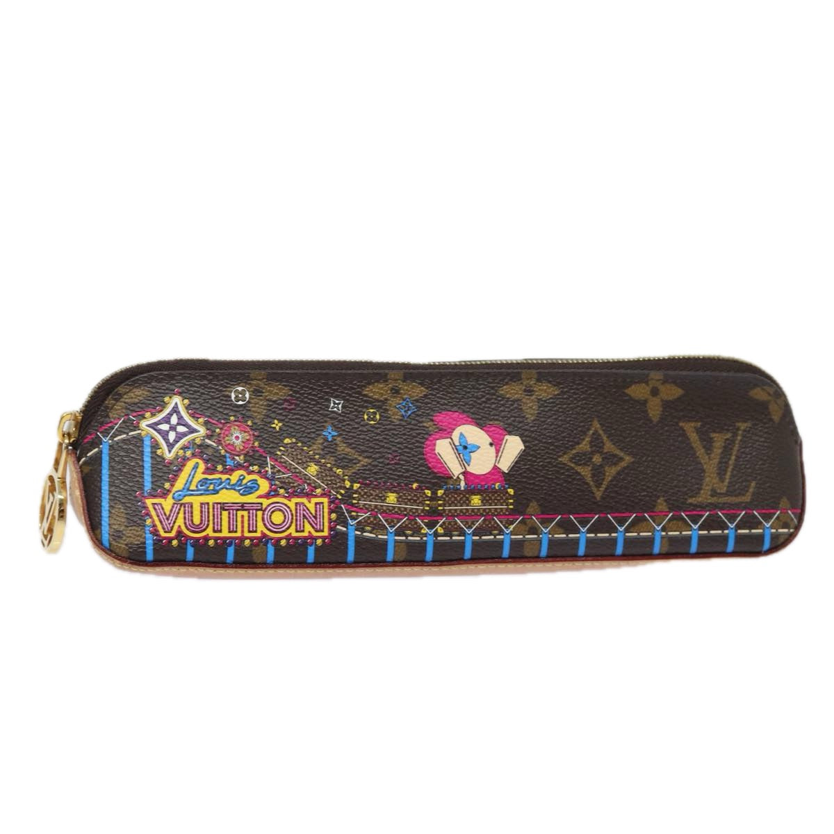 Louis Vuitton Monogram Vivienne Trousse Elizabeth Pen Case LV Luxury Handbag