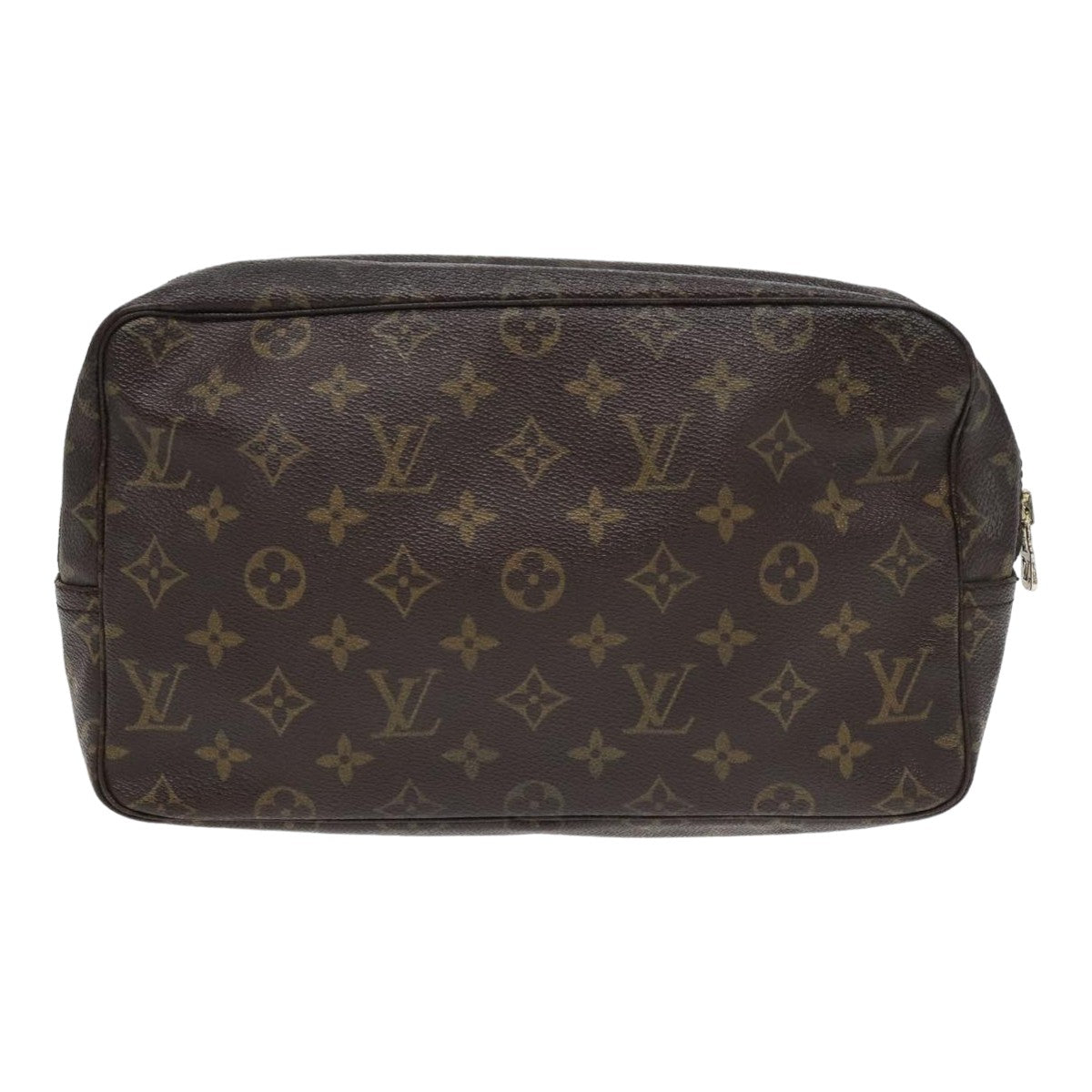 LOUIS VUITTON Monogram Trousse Toilette 28 Clutch Bag M47522 LV Auth 84144