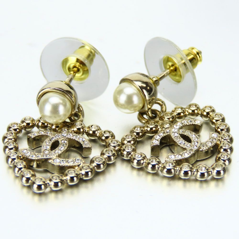 Chanel Pierce Silver Jewelry 6