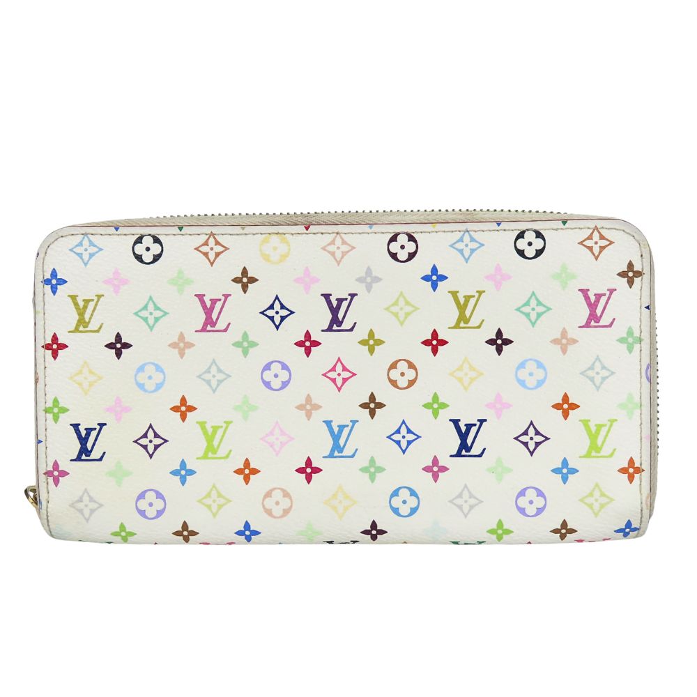 Louis Vuitton Long Purse M60274 Bron Zippy Monogram Multicolor Wallet Case
