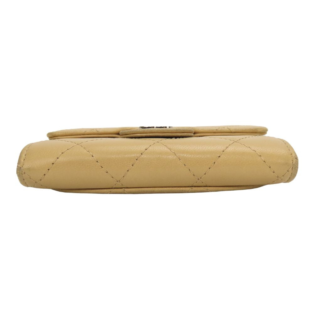 Chanel Coin lambskin Timeless classic Beige Handbag