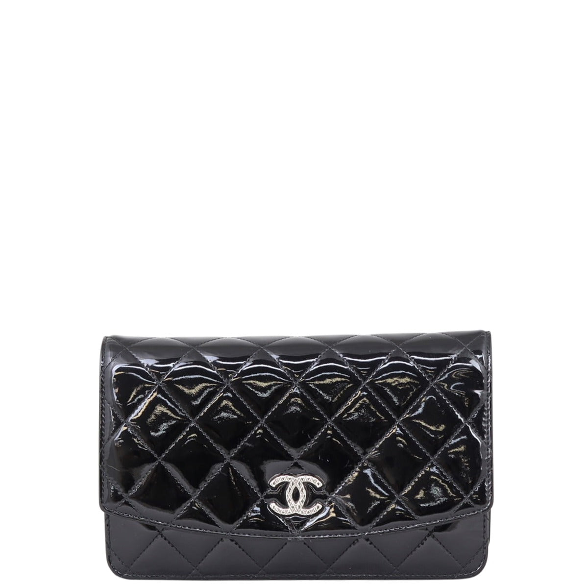 Chanel Brilliant Wallet on Handbag Chain Chain 260221
