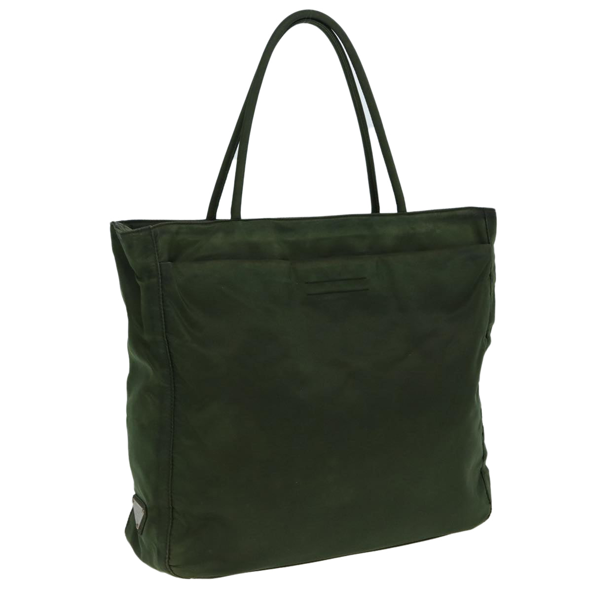 Prada Tote Bag Khaki Auth Nylon Khaki Auth 84451