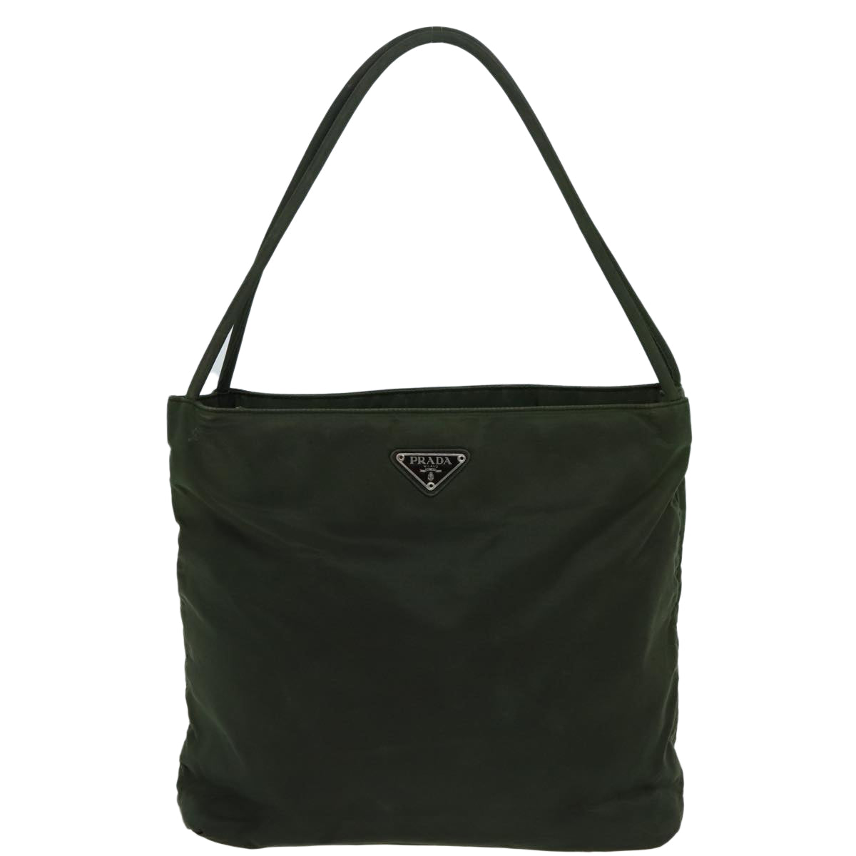 Prada Tote Bag Khaki Auth Nylon Khaki Auth 84452