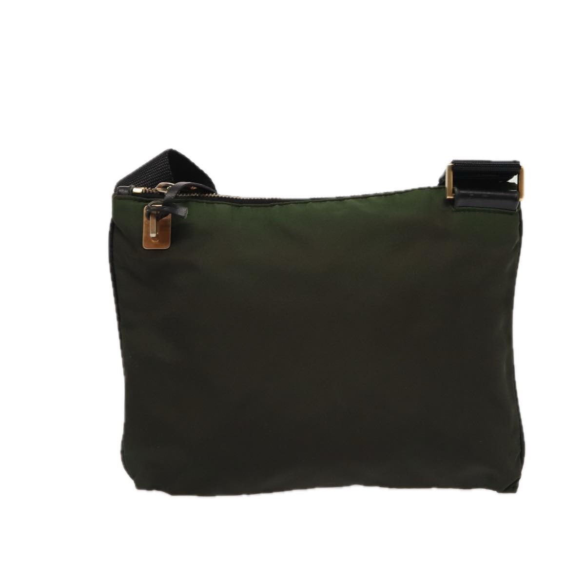 Prada Shoulder Bag Khaki Auth Nylon Khaki Auth 84454