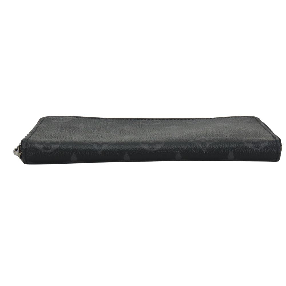 Louis Vuitton Long Purse M62295 Eclipse Zippy Monogram Black Wallet Case 4