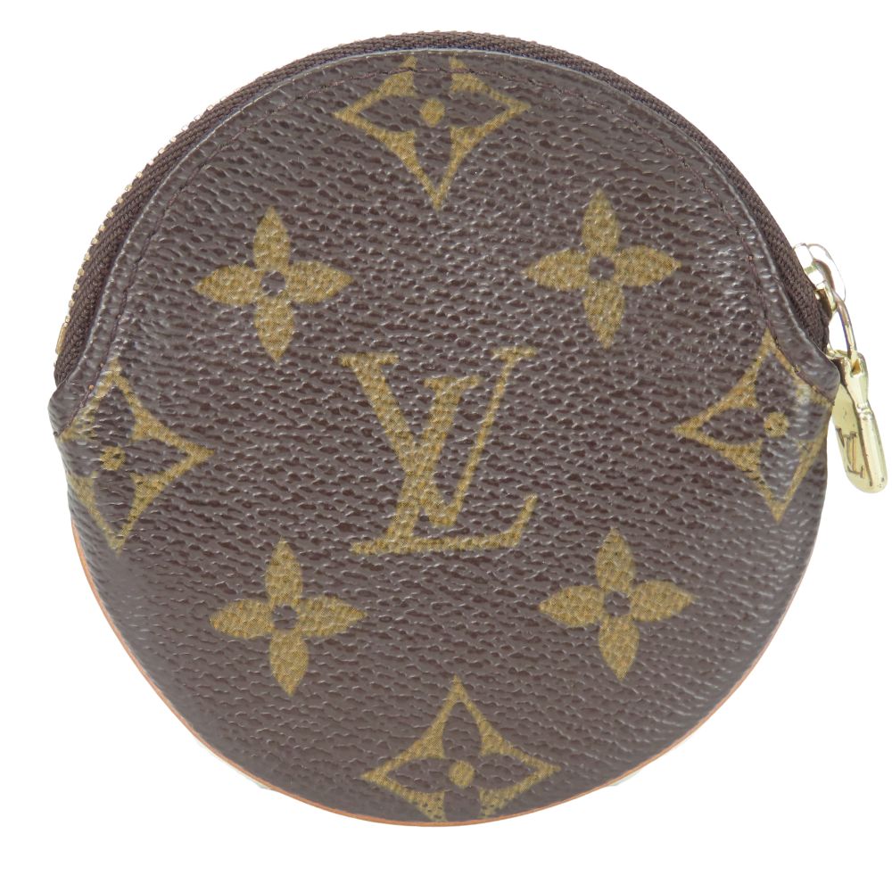 Louis Vuitton Coin M61926 Portonet Ron Monogram Brown Handbag