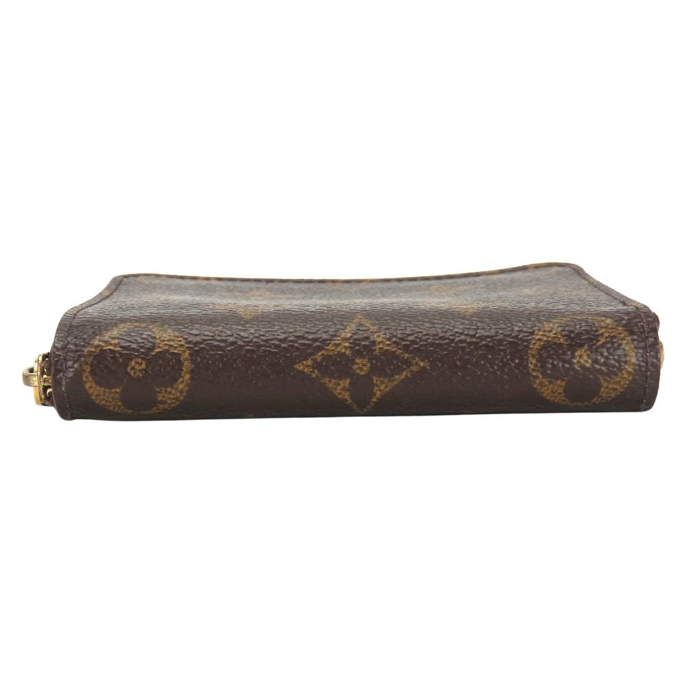 Louis Vuitton Coin M60067 Zippy coin purse Monogram Brown Wallet Case