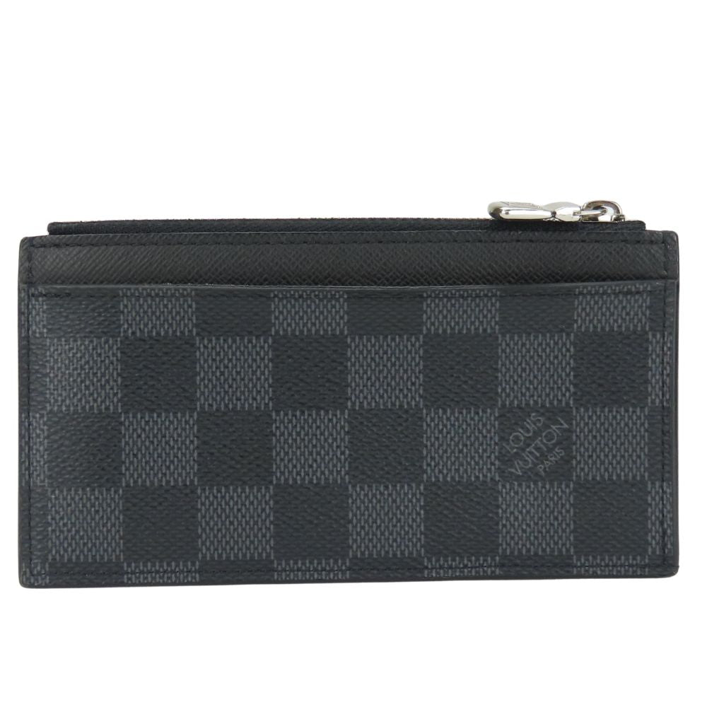 Louis Vuitton N64038 Damier Grafitte Coin holder Black Wallet Case 2