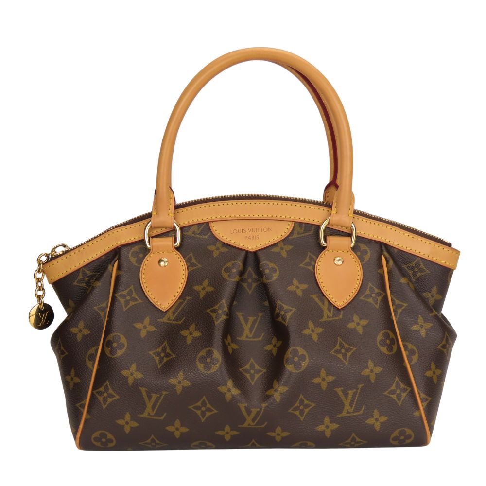 Louis Vuitton M40143 Tanned Tivoli PM Monogram Leather Brown Handbag