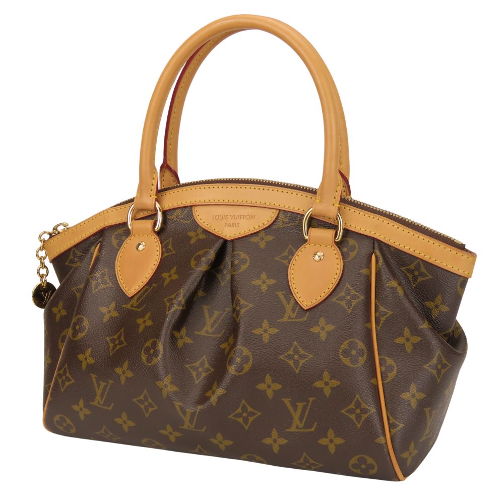 Louis Vuitton M40143 Tanned Tivoli PM Monogram Leather Brown Handbag