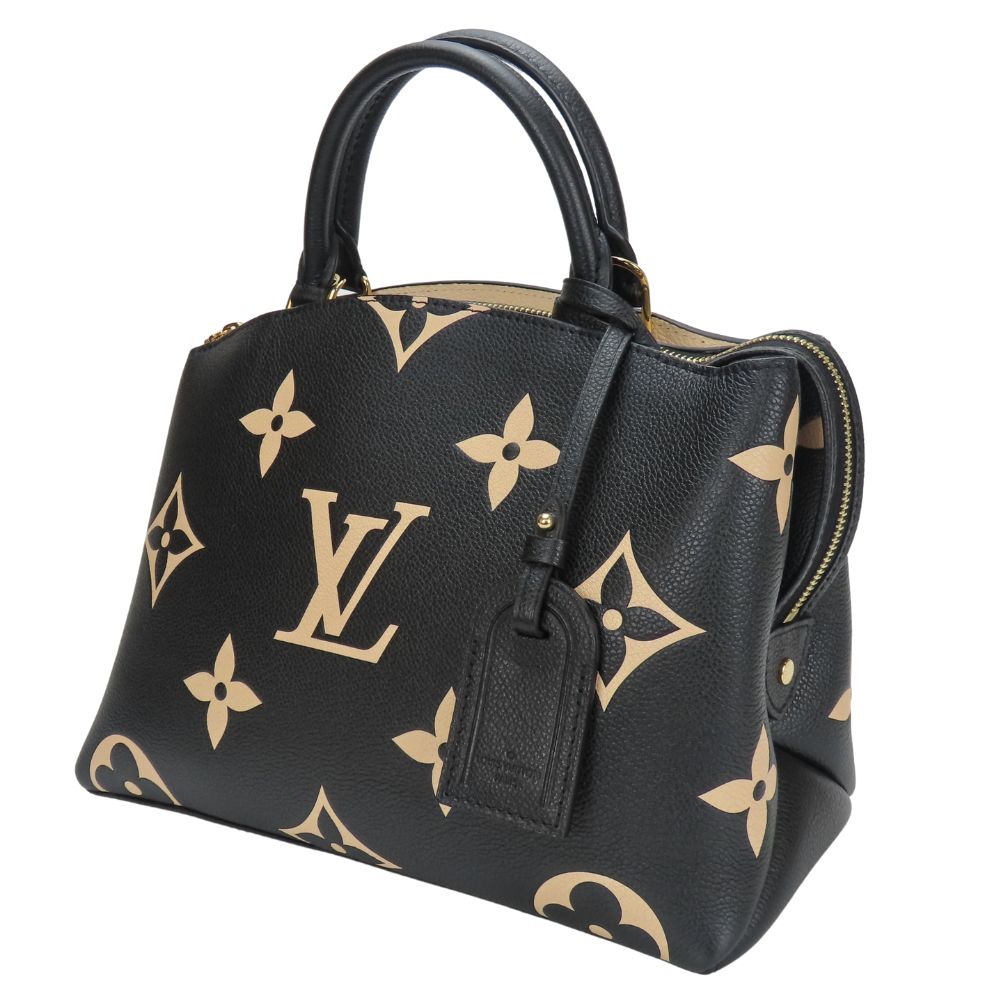 Louis Vuitton M58913 Ann Platt Noir Petit Monogram Handbag