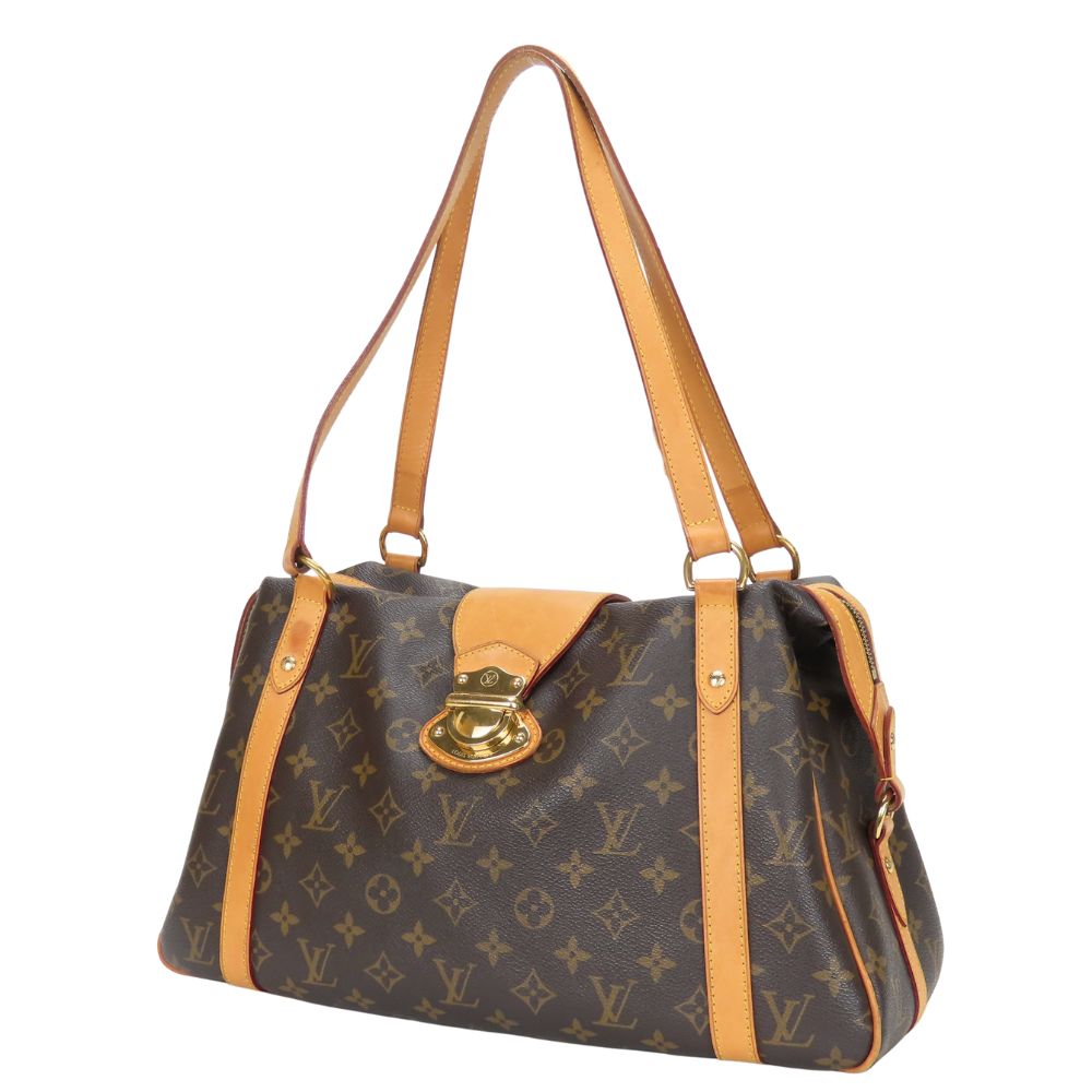 Louis Vuitton M51186 Stresa PM Monogram Brown Handbag