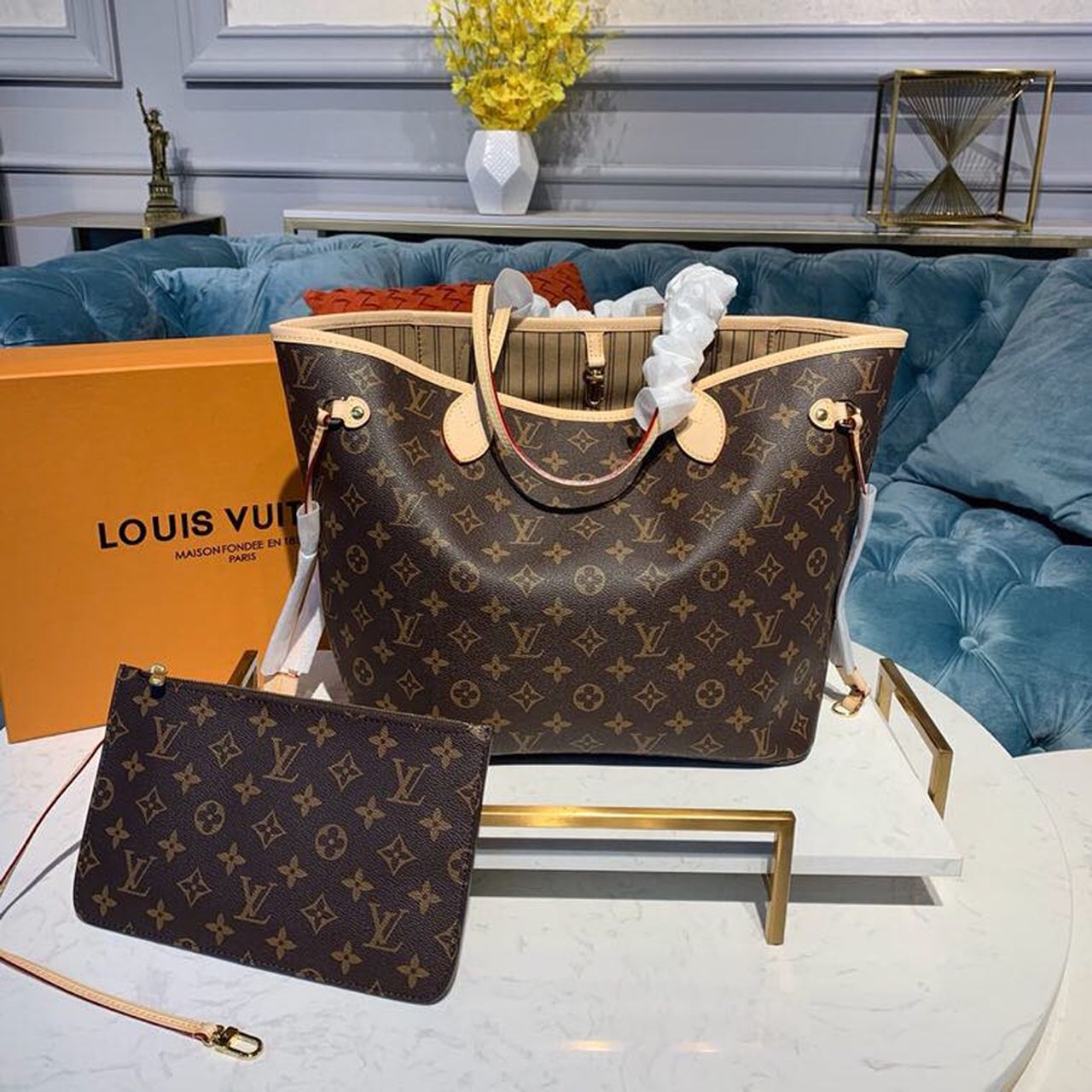 Top Quality Neverfull Mm Tote Bag For Canvas Monogram Shoulder Bag M40995 2793