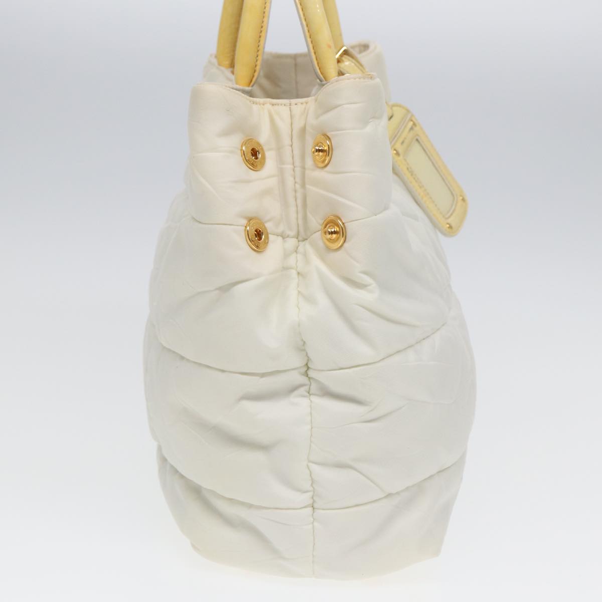 Prada Shoulder Bag Auth Nylon White