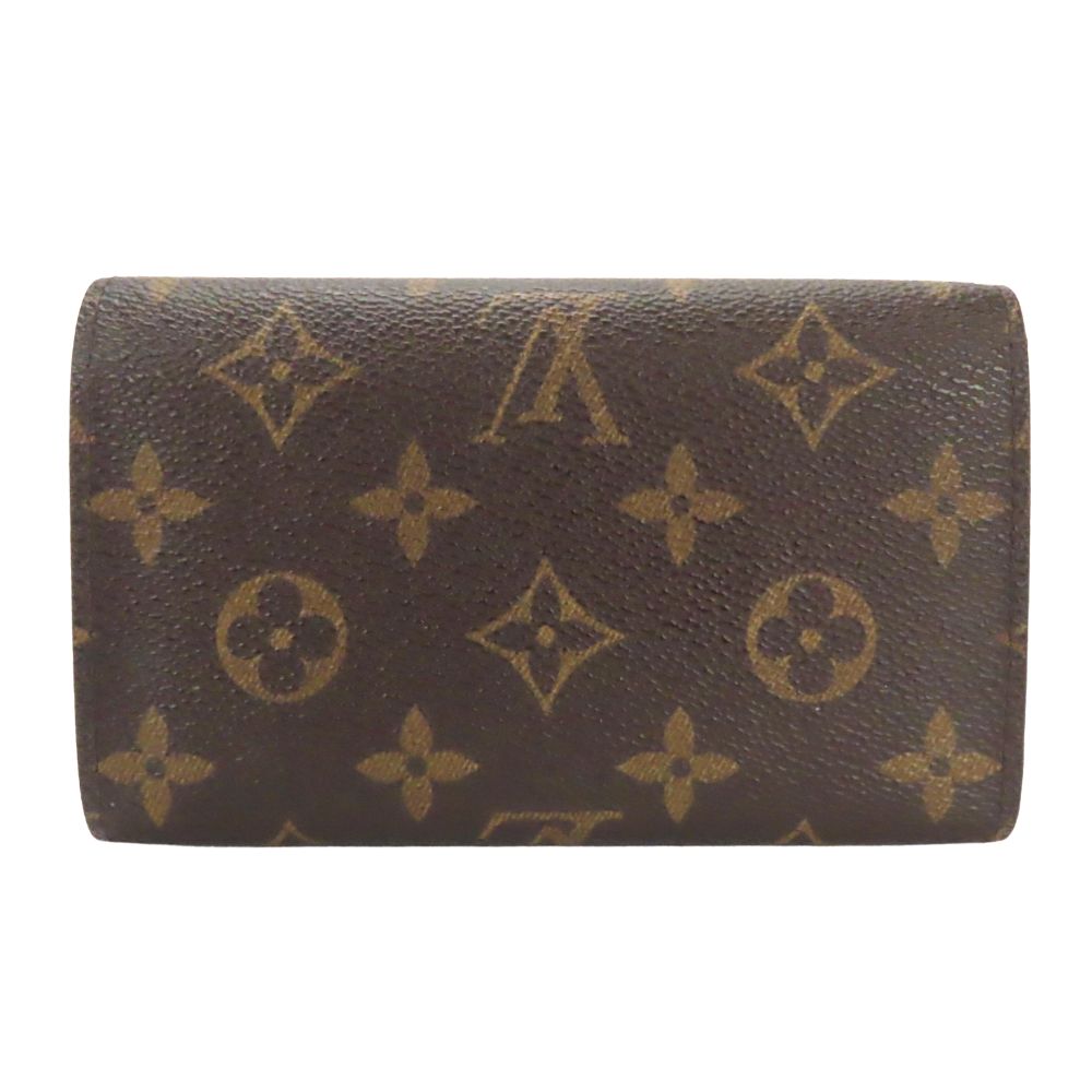 Louis Vuitton Bifold M61730 Portomonet Bie Tresol Monogram Brown Wallet Case