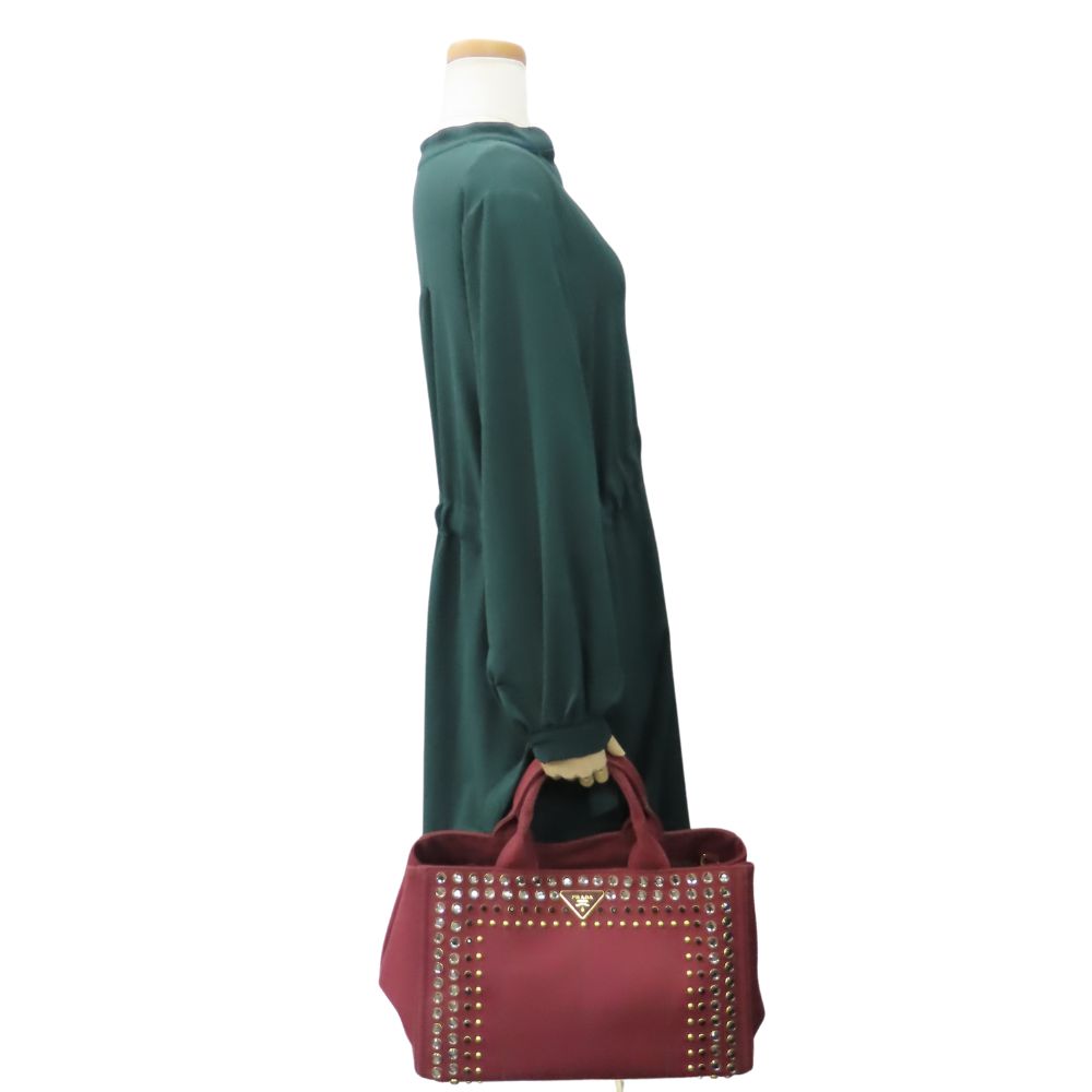 Tote Bag Amarrant Studs Canapa Women Canvas