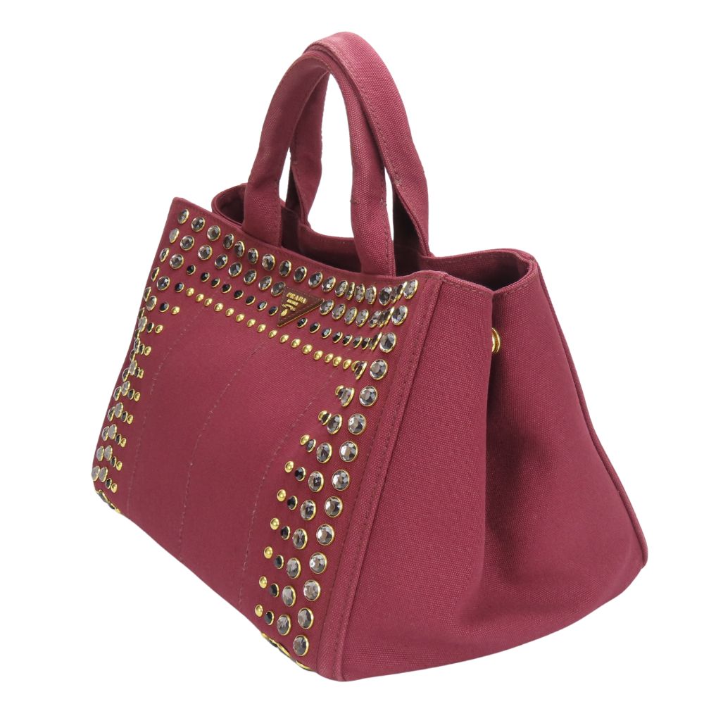 Tote Bag Amarrant Studs Canapa Women Canvas