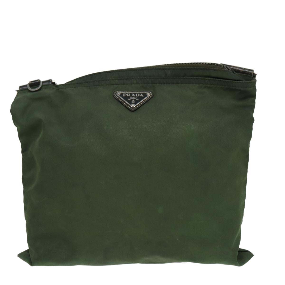 Prada Shoulder Bag Khaki Auth Nylon Khaki Auth 85133