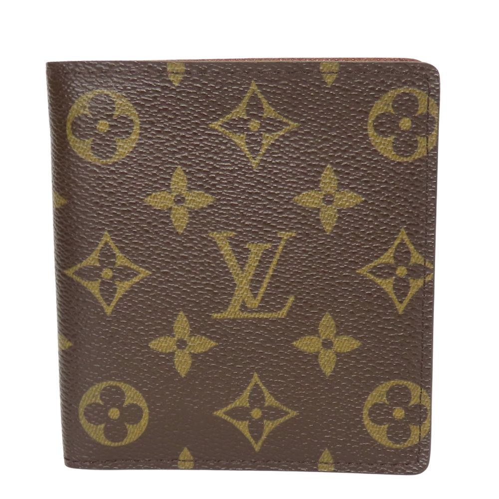 Louis Vuitton Bifold M60883 Porte Billets 10 Monogram Brown Wallet Case