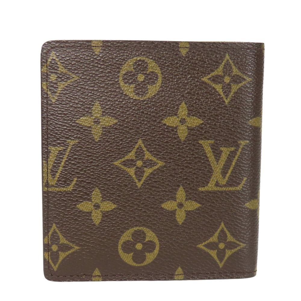 Louis Vuitton Bifold M60883 Porte Billets 10 Monogram Brown Wallet Case