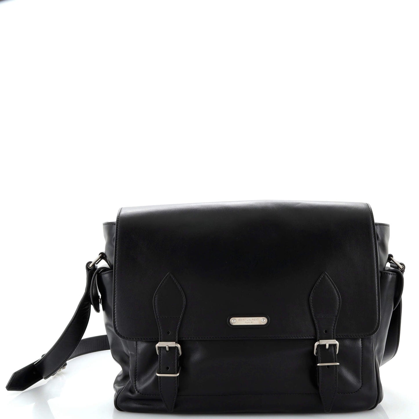 YSL Saint Laurent Saint Laurent Trending Id Messenger Bag Leather Medium Travel Bag