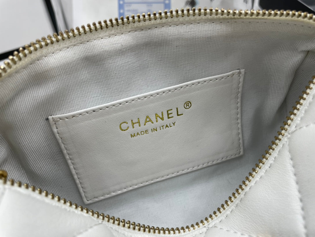 CHL Bowling 11cm 4.3in White Mini Bag