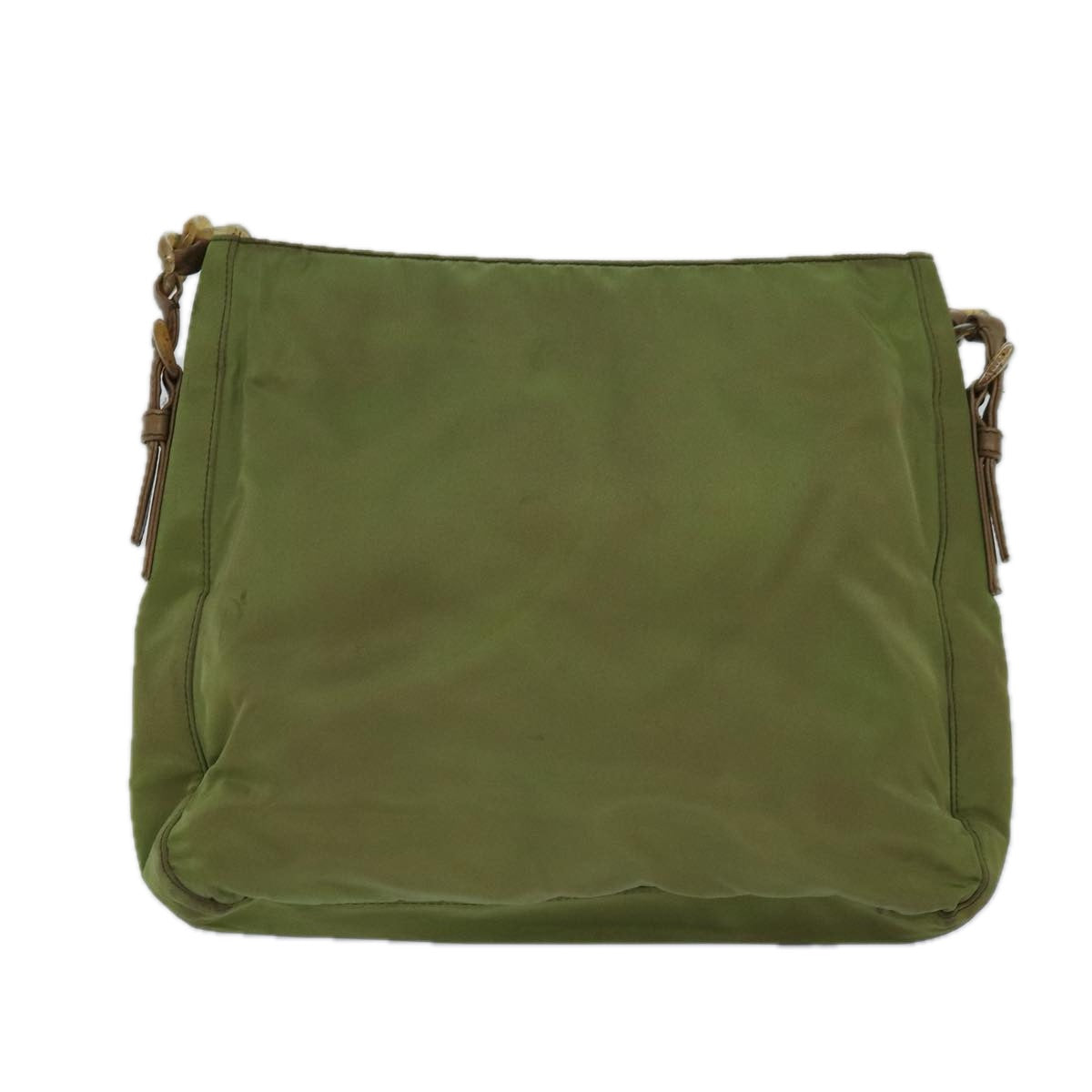 Prada Shoulder Bag Khaki Auth Nylon Khaki Auth 85288
