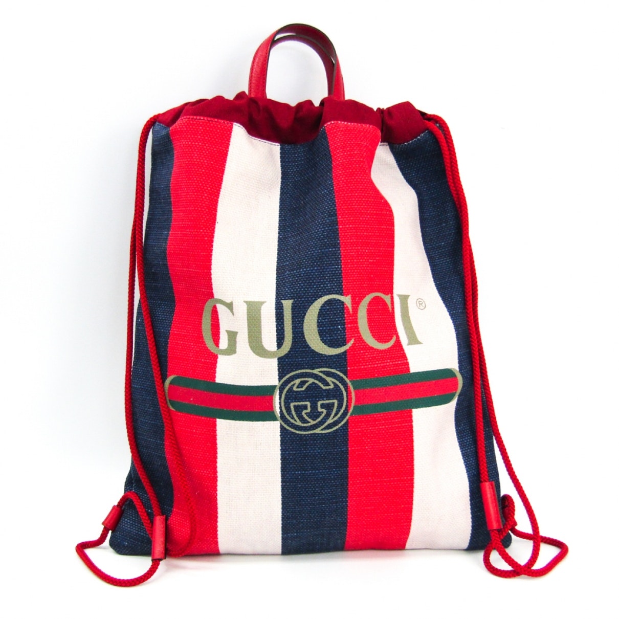 Gucci multicolour cloth backpacks