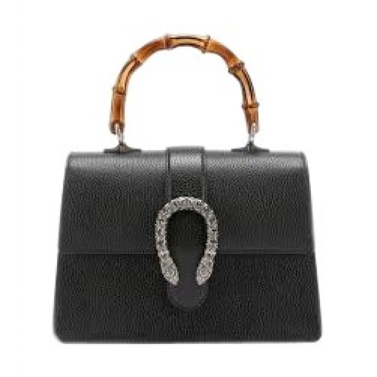 Gucci dionysus black leather handbag
