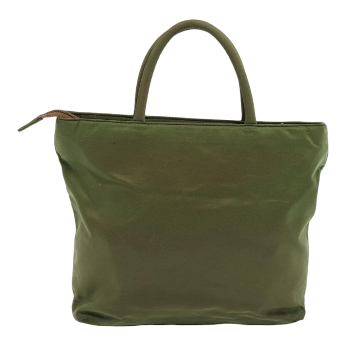 Prada Hand Bag Khaki Auth Nylon Travel Bag Khaki Auth 85479