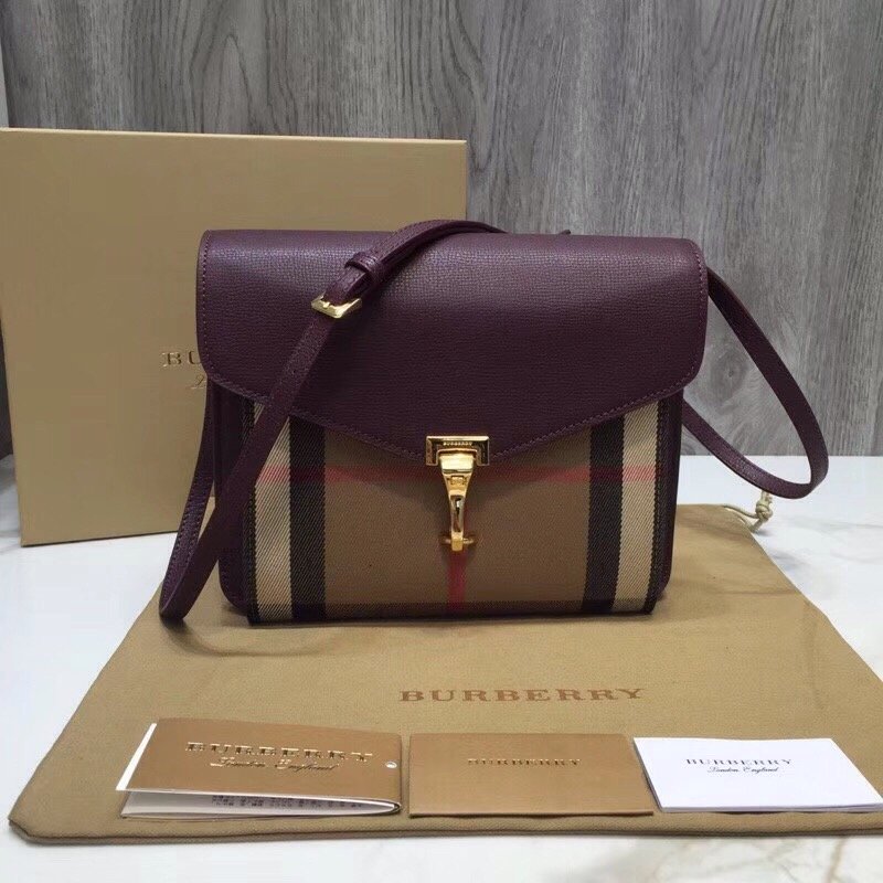 Top Quality Check And Crossbody Bag For Brown Small 9In24Cm 1419