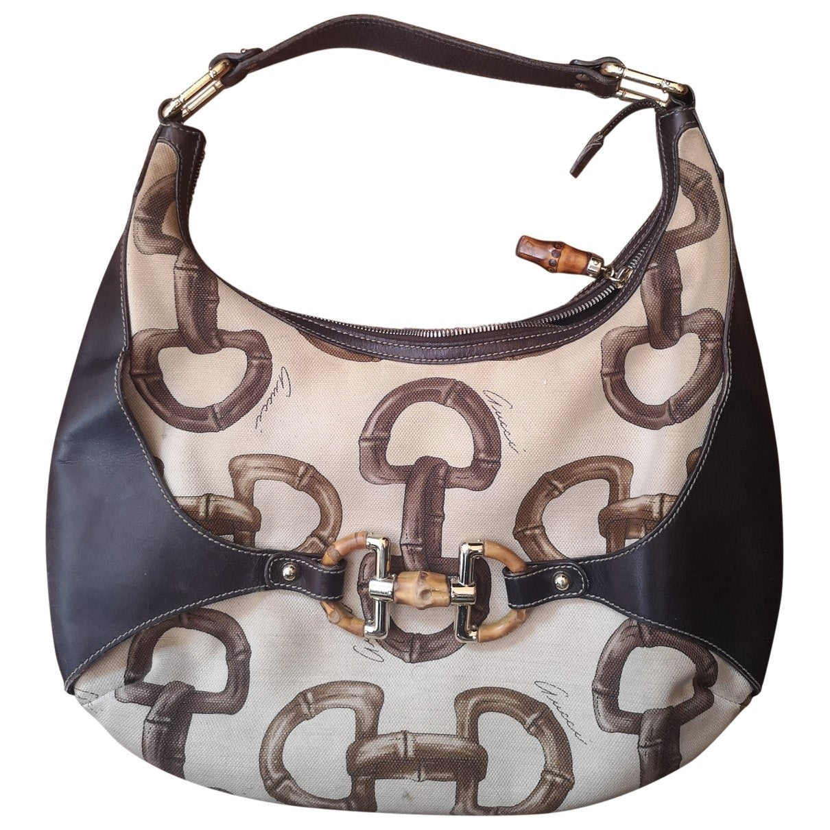 Gucci multicolour cloth handbag
