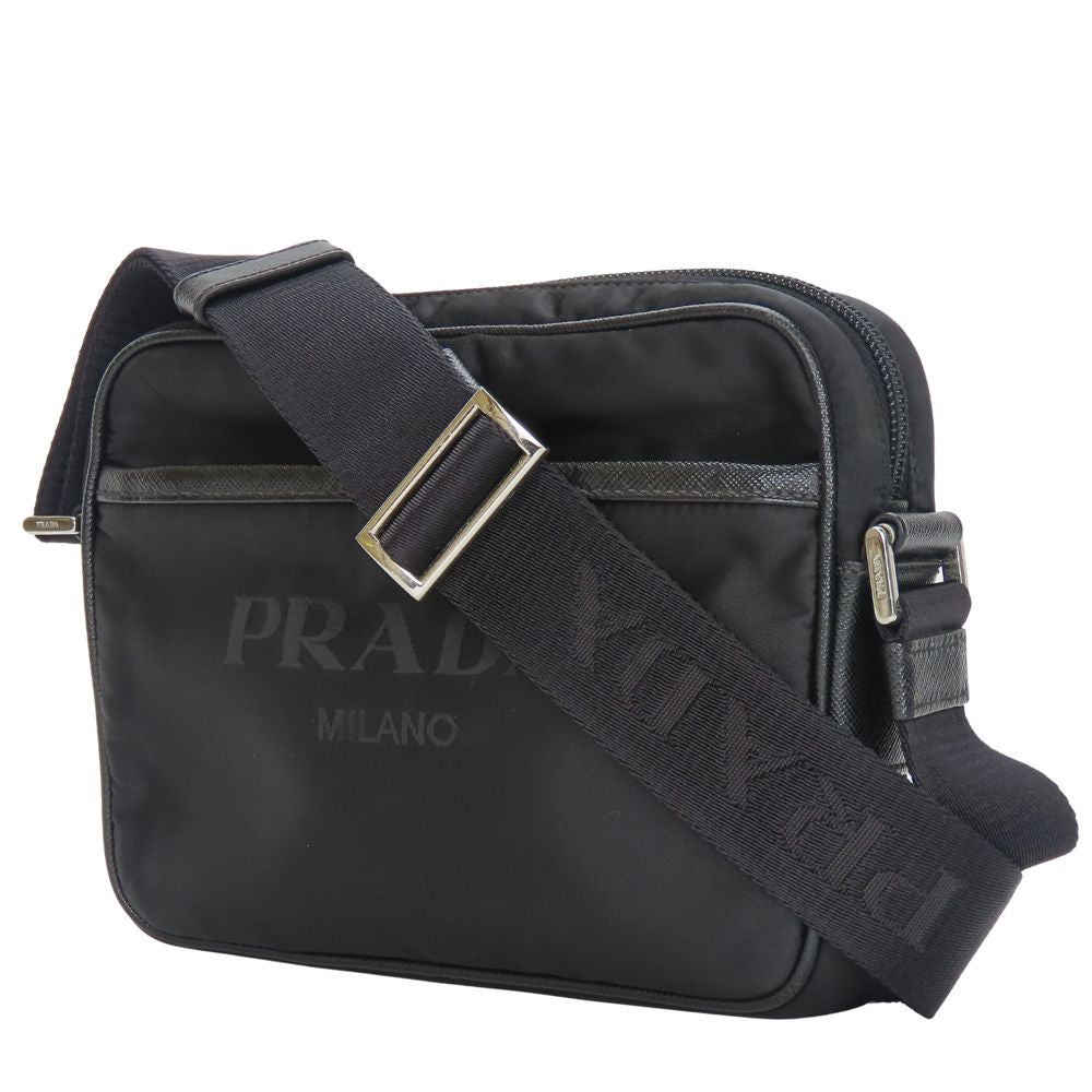 Prada 2Vh144 Re Shoulder Bag Leather Nylon