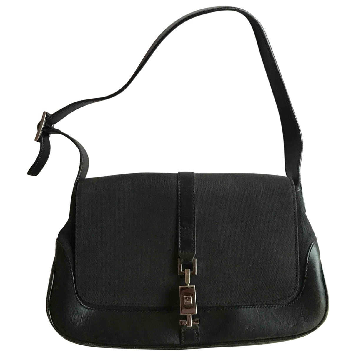 Gucci jackie black leather handbag