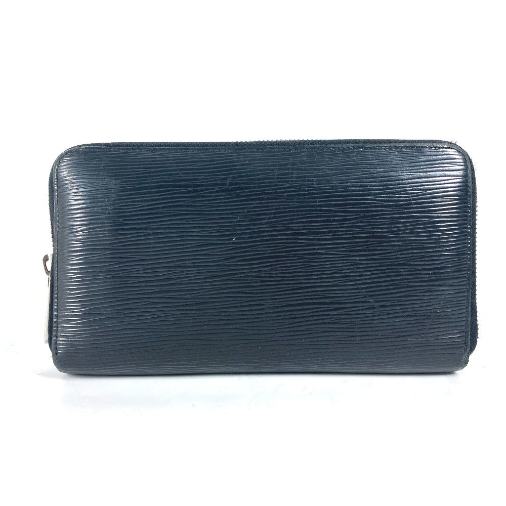 Louis Vuitton Long Purse M63852 Epi Leather Black Wallet Case