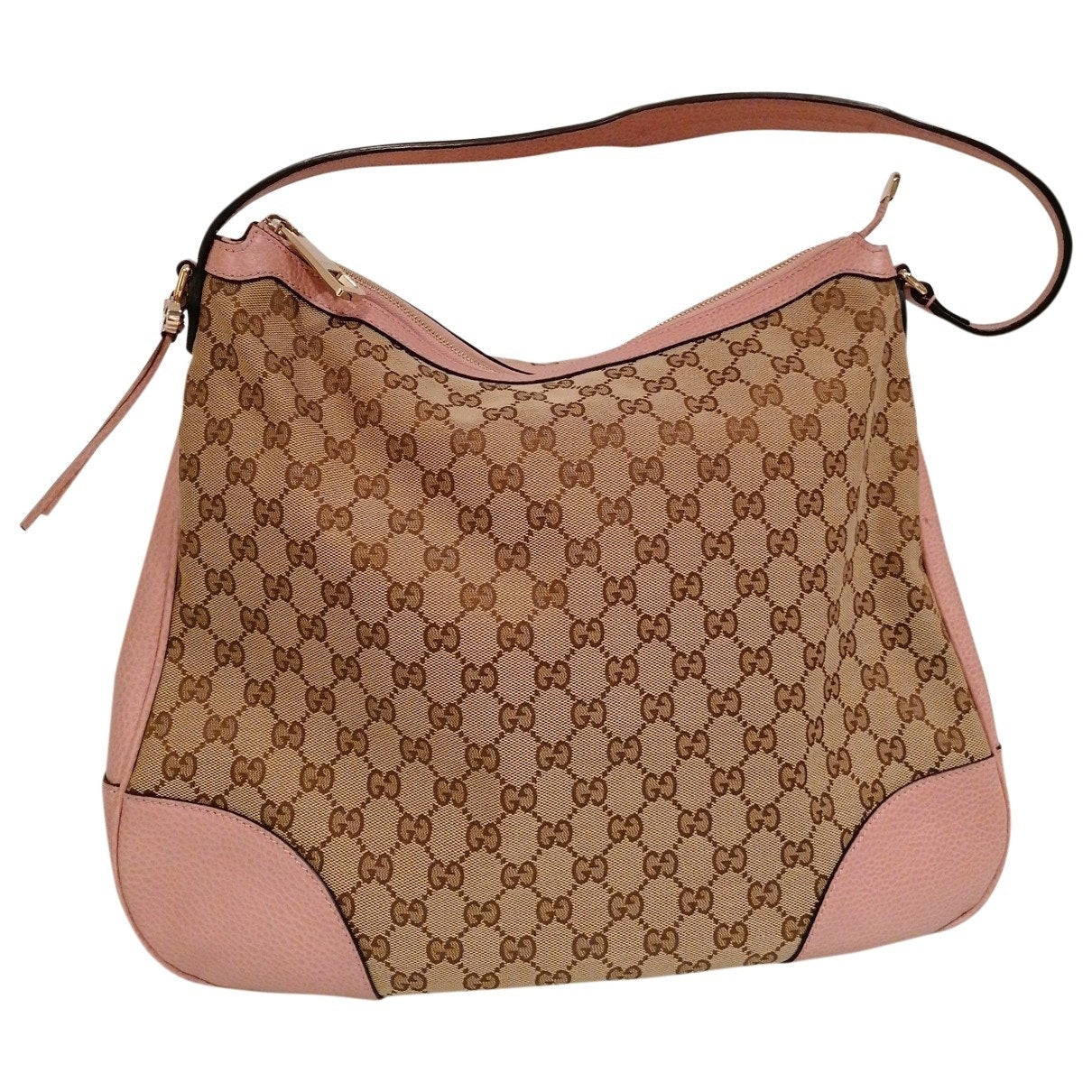 Gucci beige cloth handbag