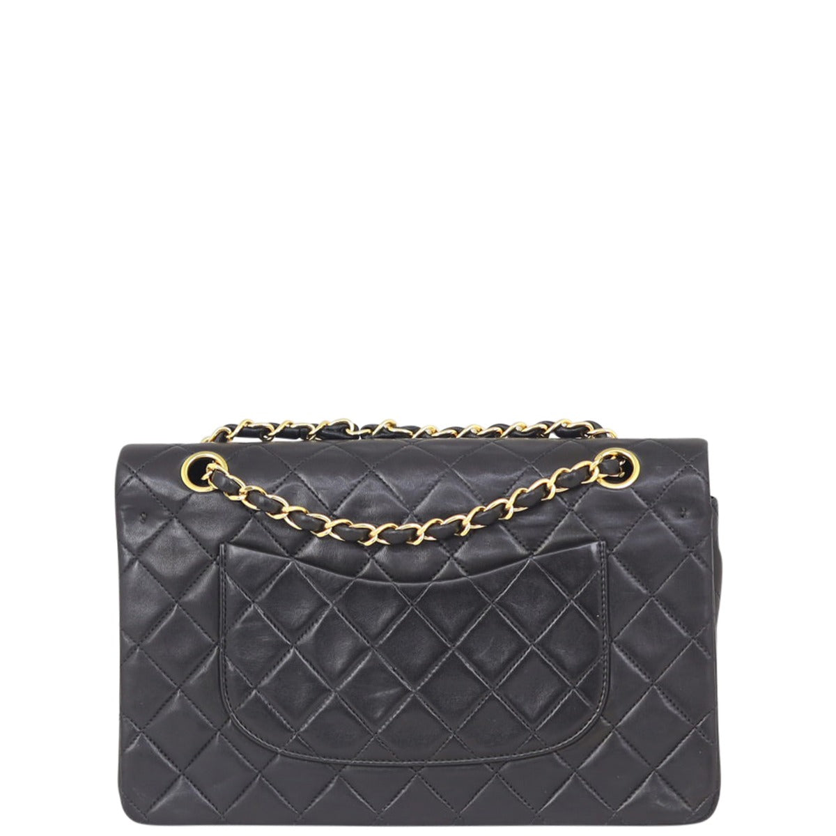 Chanel Classic Double 2 Series Handbag Black Medium Medium 22032021