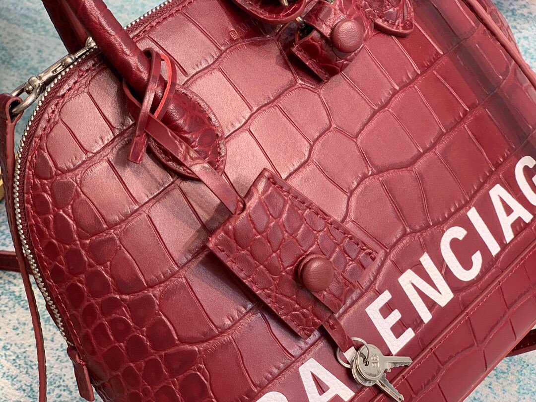 Top Quality Ville Xxs Handbag In Dark Red Travel Bag