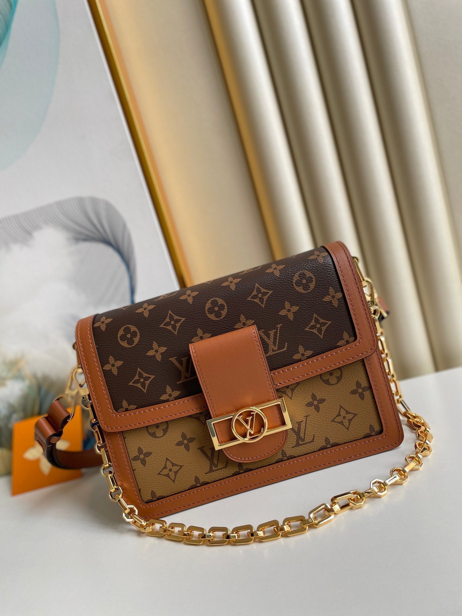 Top Quality Dauphine Mm And Reverse By Canvas Monogram Shoulder Bag