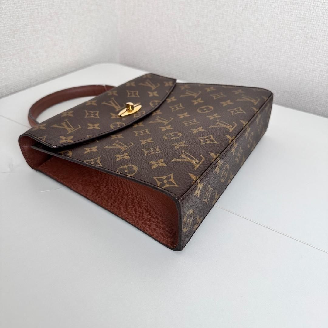 Louis Vuitton Monogram Malesherbes   - Brown Handle Bags, Handbags MR1904202577722