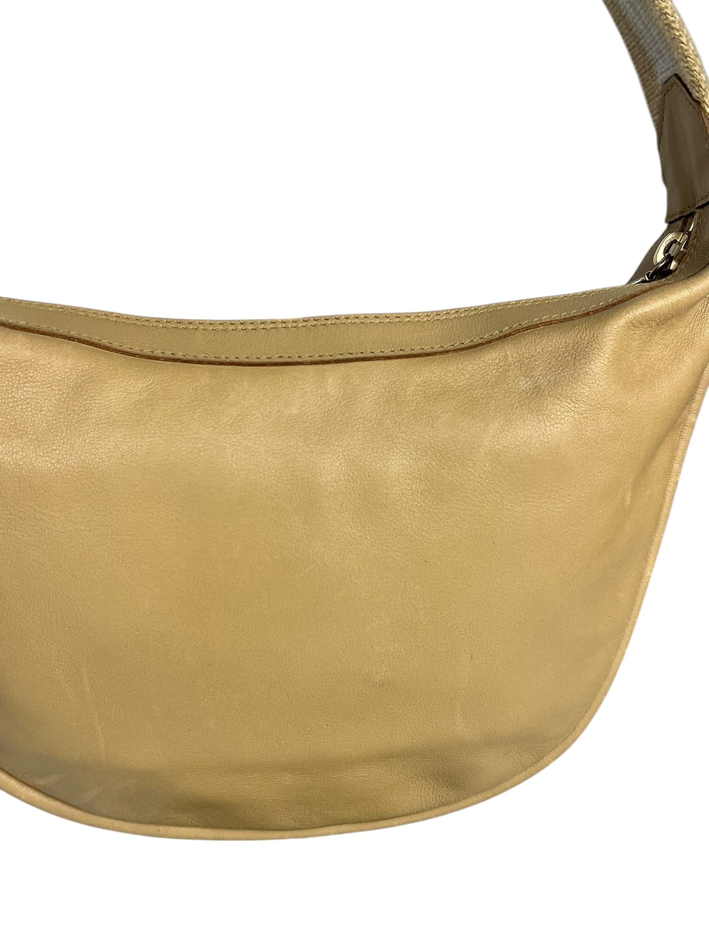 Gucci Beige Leather Hobo Bag