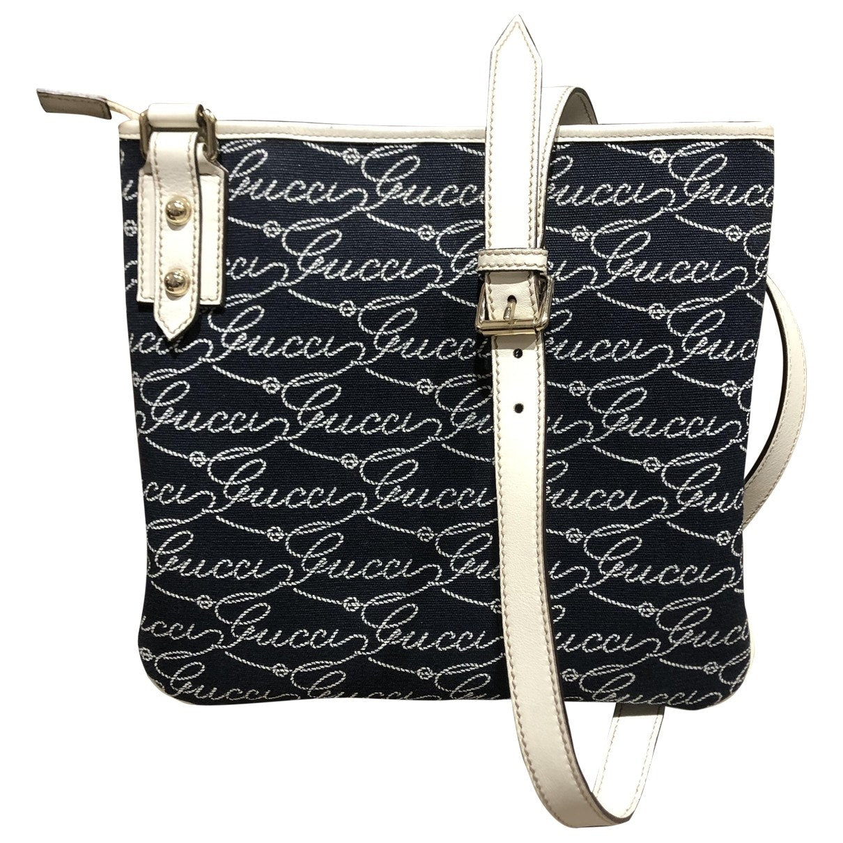 Gucci black cloth handbag