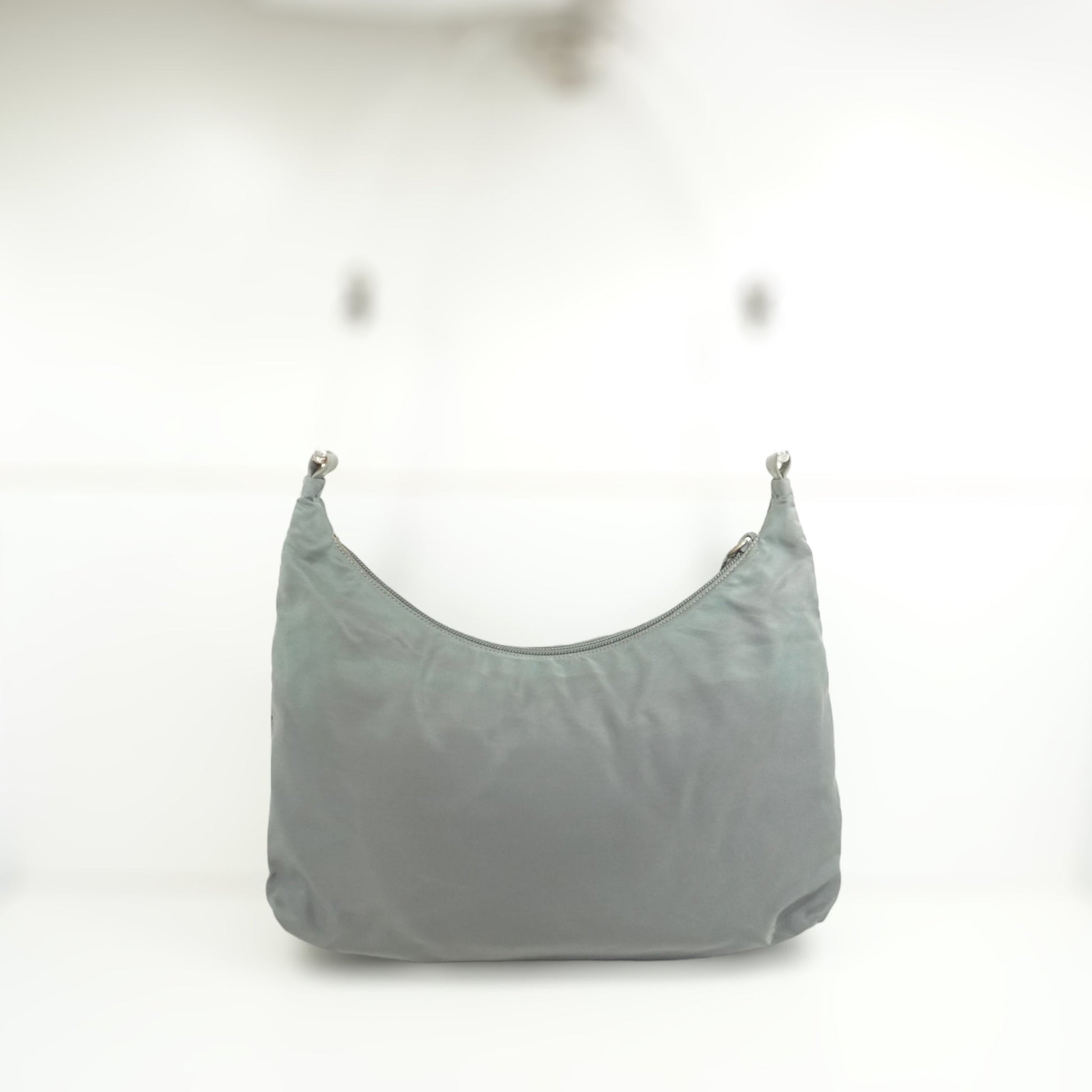 Prada Grå Luxury Handbag Travel Bag