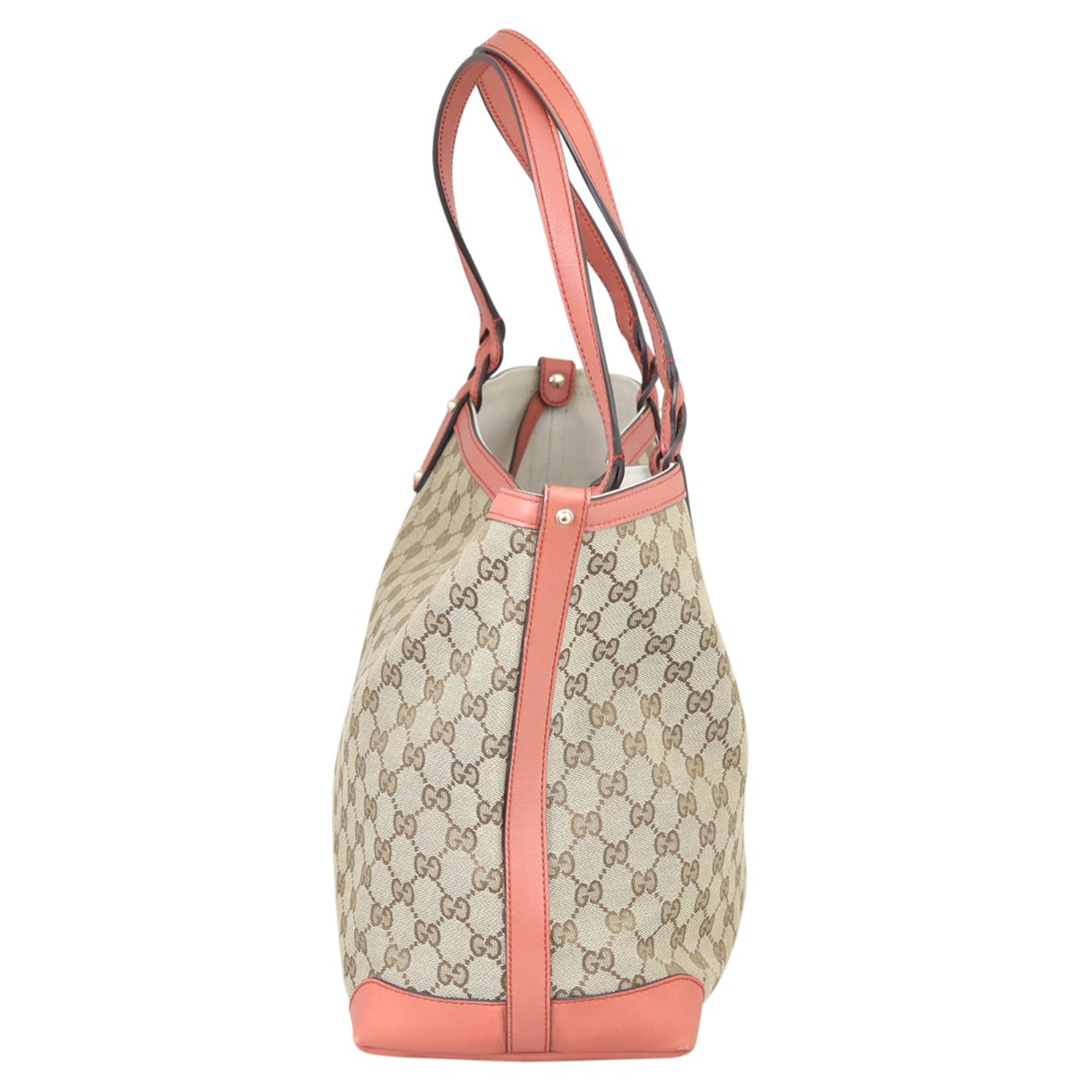 Gucci GG Canvas Craft Tote with Pouch