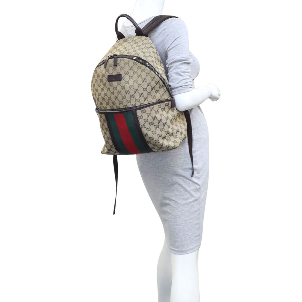 Gucci GG Canvas Backpack
