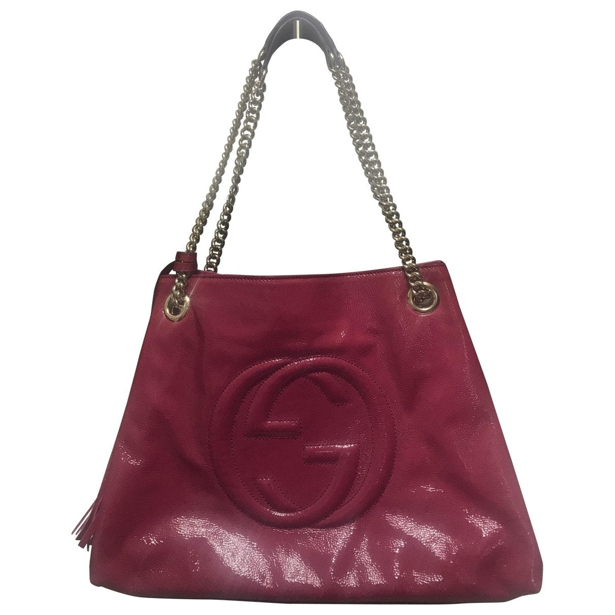 Gucci soho pink leather handbag