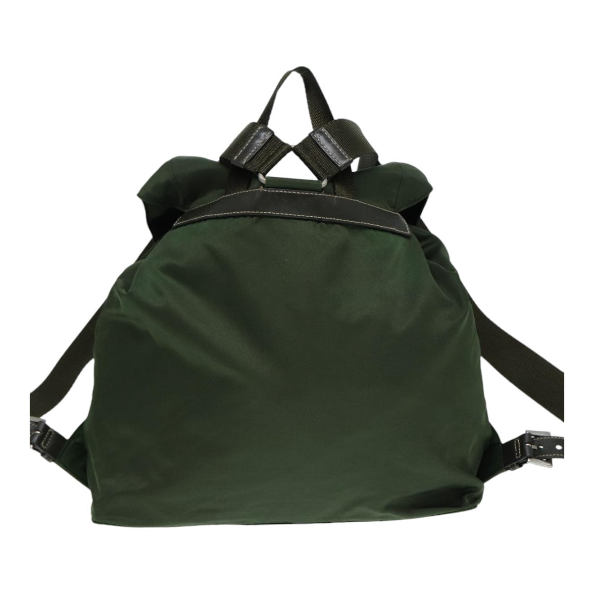 Prada Backpack Khaki Auth Nylon Khaki Auth 87680
