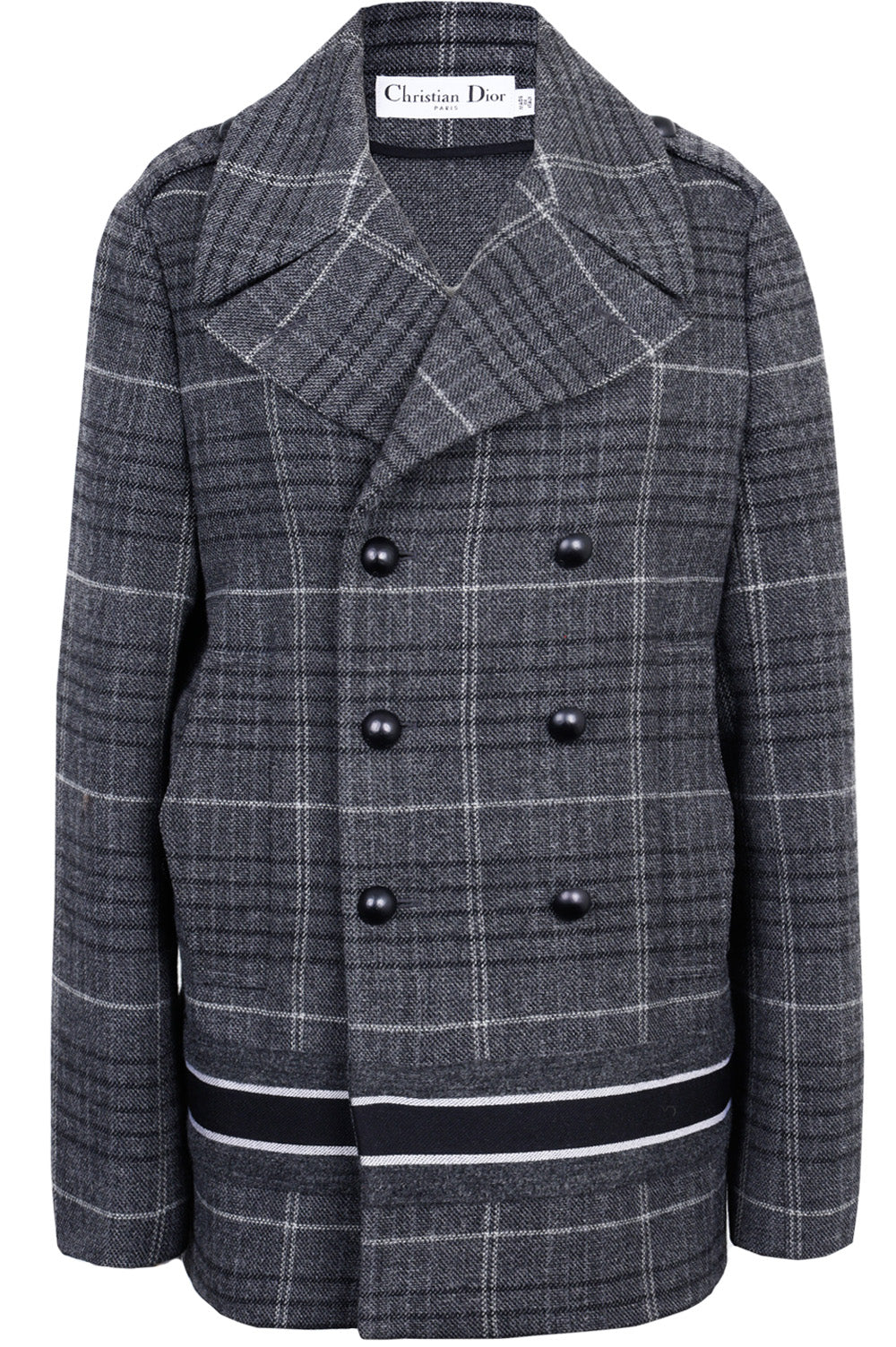 Dior Wool Coat Logo Handbag
