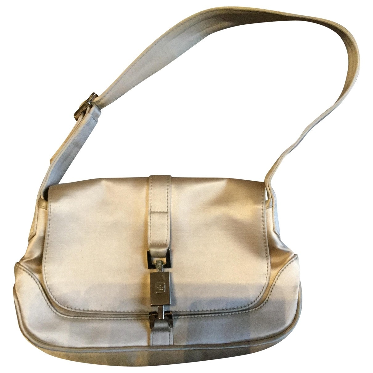 Gucci jackie beige cloth handbag